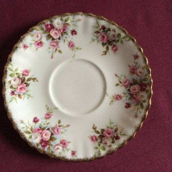 Royal Albert saucer plate Royal Minster cup fine bone china made in England - Picture 10 of 11